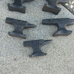 Ford Anvil Blacksmith Collector Paperweight HOTROD Auto F150 Car Truck Cast Iron $35 Each 