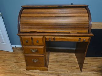 Wood desk