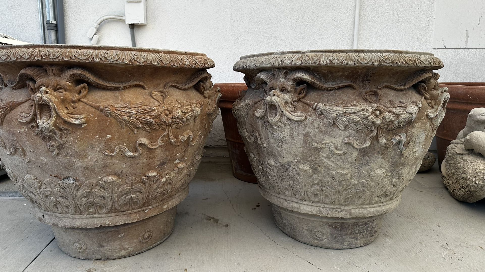Ornate Decorative Pots Home decor