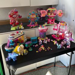 Squinkies And My Little Pony. 