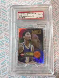 Kobe Bryant Game Used Basketball Card