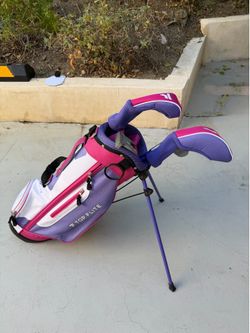 Top Flite Kids Golf Club Set with Stand Bag