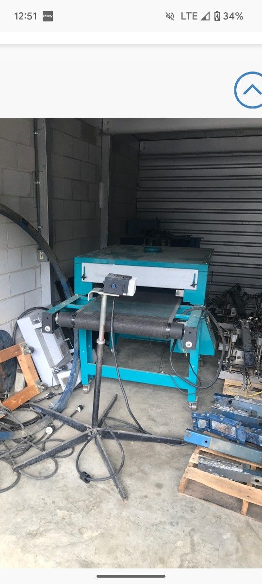 T-Shirt Press and Conveyer Dryer + MORE