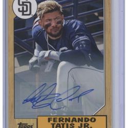 Tatis Topps Auto 