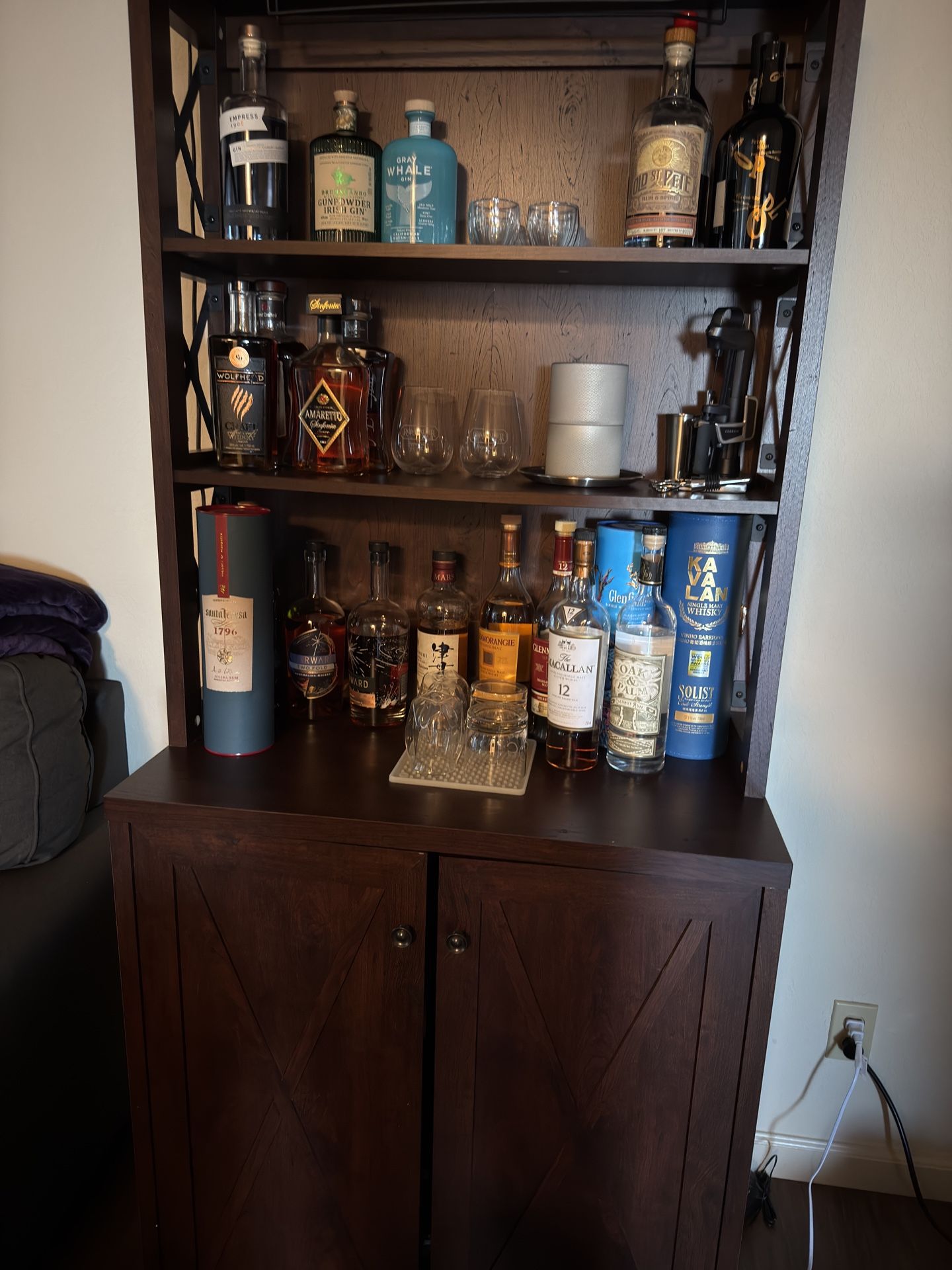 Moving  Sale! Various items: Couch, IKEA Cubes, 4k TV, Bar, Coffee Table 