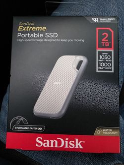 Sandisk Extreme Portable SSD 2 TB