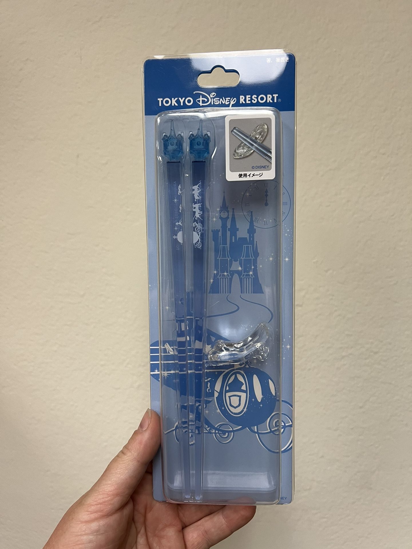 Tokyo Disney Cinderella Chopstick Set