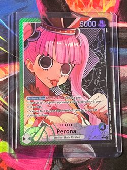 Perona alt art leader card one piece