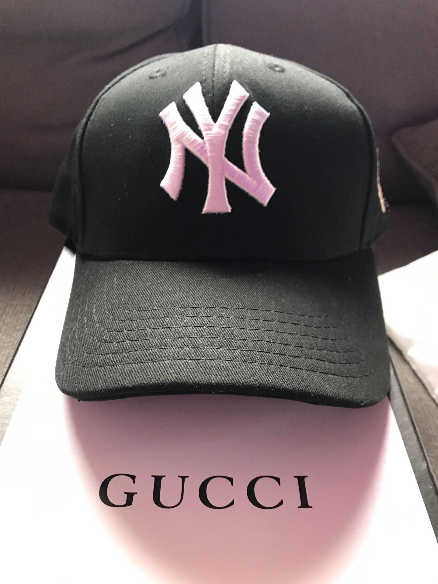 New York Yankees Gucci Adjustable Baseball Cap