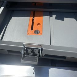 10 in. Table Saw with Folding Stand