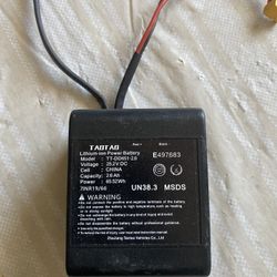 TaoTao 25.2V Lithium Ion Battery 