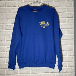 UCLA Alumni Embroider Crew Neck Sweater.