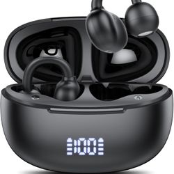 Bluetooth 5.4 Wireless Headphones with Clip