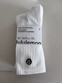 Lululemon Daily Essential Crew Socks 3-Pack