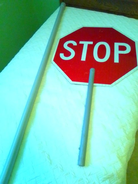 Traffic Control Sign Stop/Slow