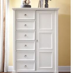 Ashley White Armoire 