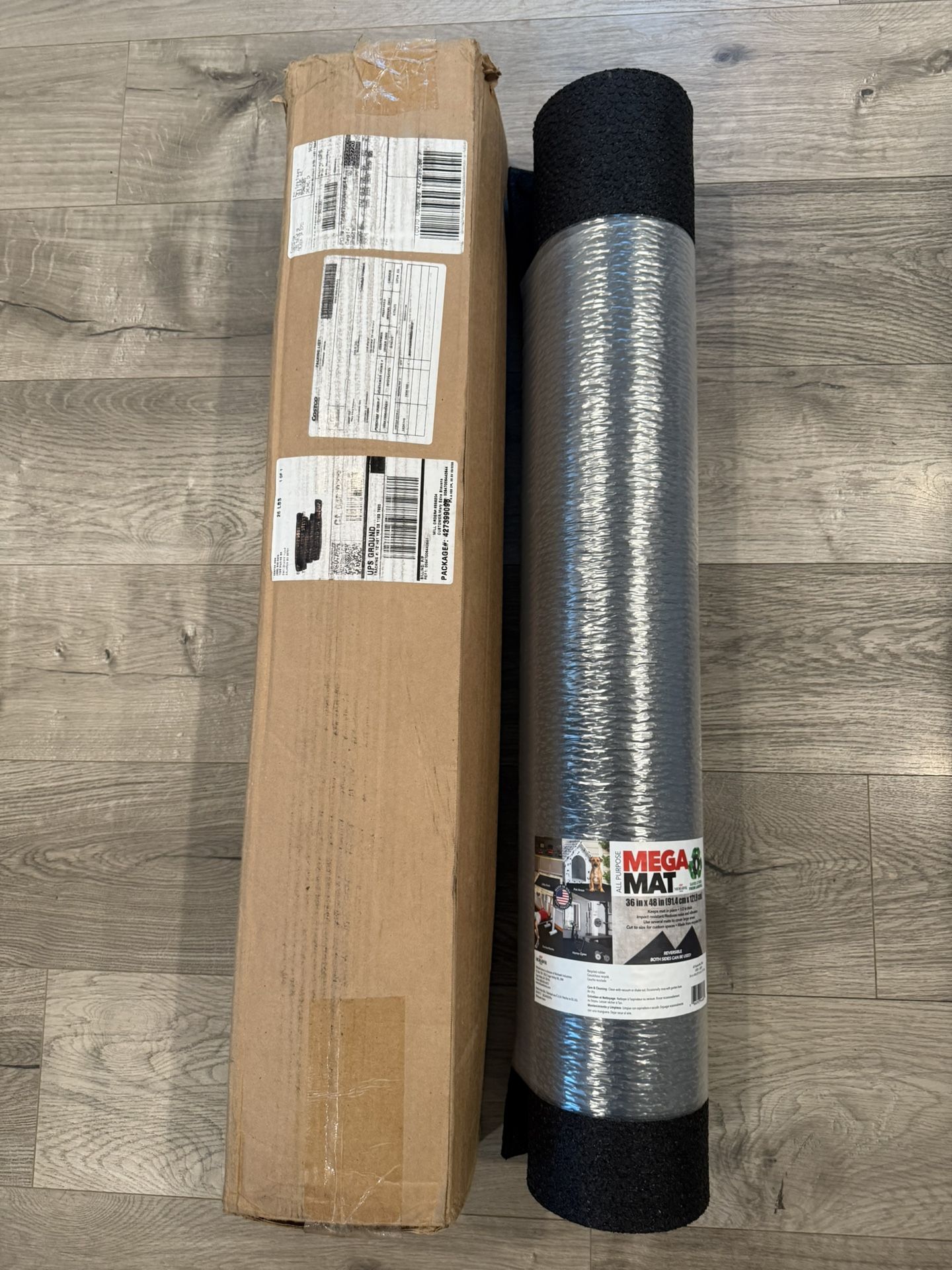 Mohawk Mega Mat 36"x48" Garage Floor Mat – Heavy-Duty Protective Foam Mat