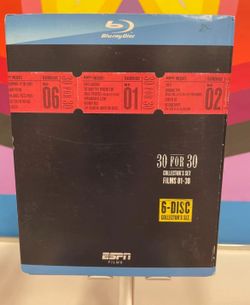 ESPN Films 30 for 30: Films 01-30 (Blu-ray, 6-Disc Collector's Set W/ Booklet)