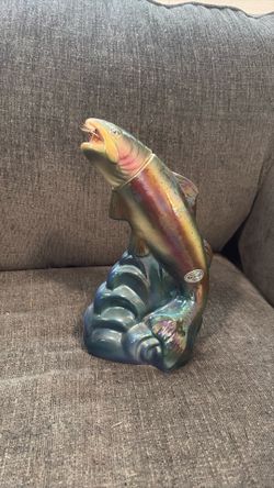 Ezra Brooks collectible decanter