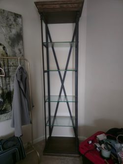 Tall display shelf