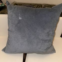1 Light Blue Sofa/Bedroom Pillow