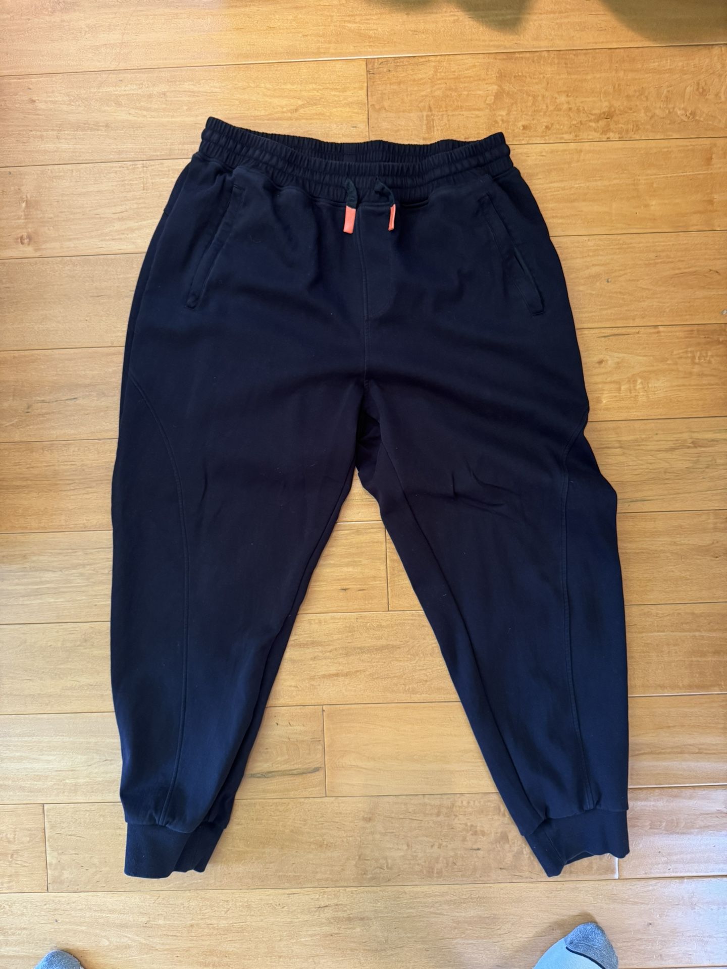 Fioboc Performance Joggers – Black Tech Sweatpants w/ Tapered Fit XXL