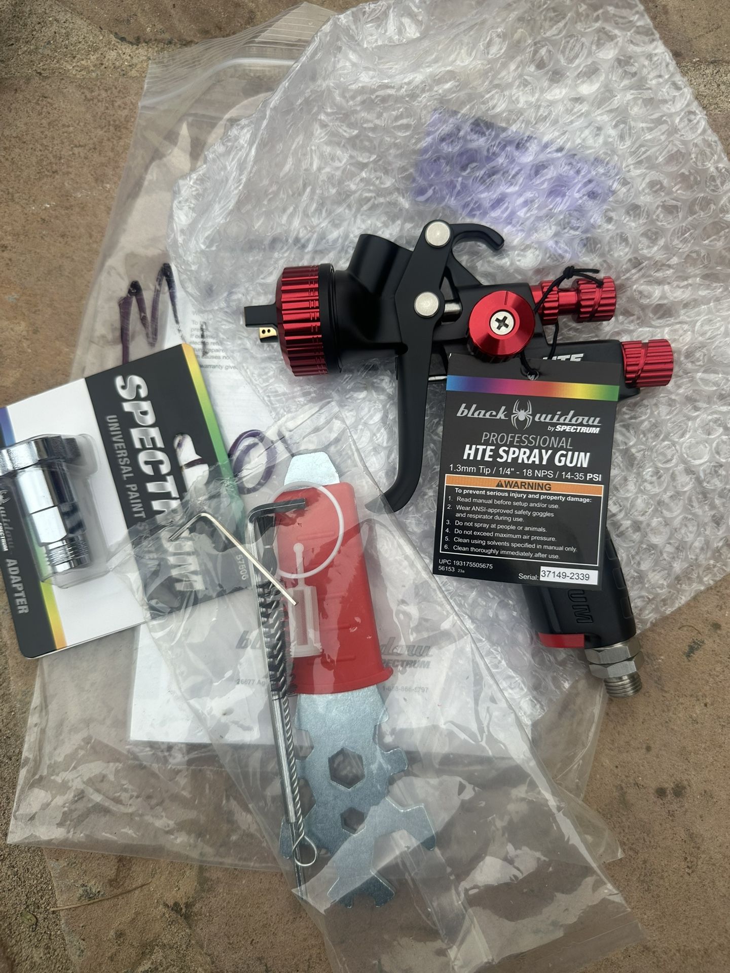 Black Widow Paint Gun