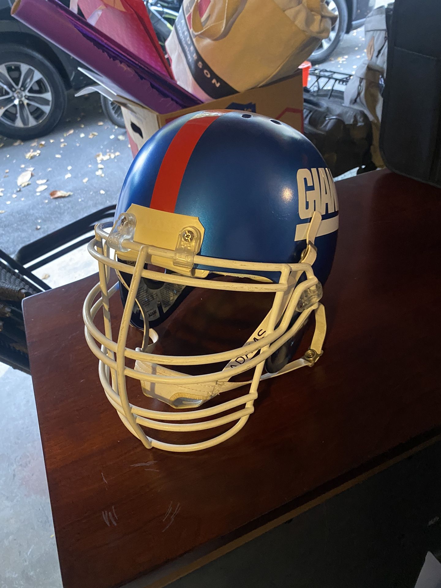 Adam's Throwback Giants Football Helmet for Sale in Torrance, CA