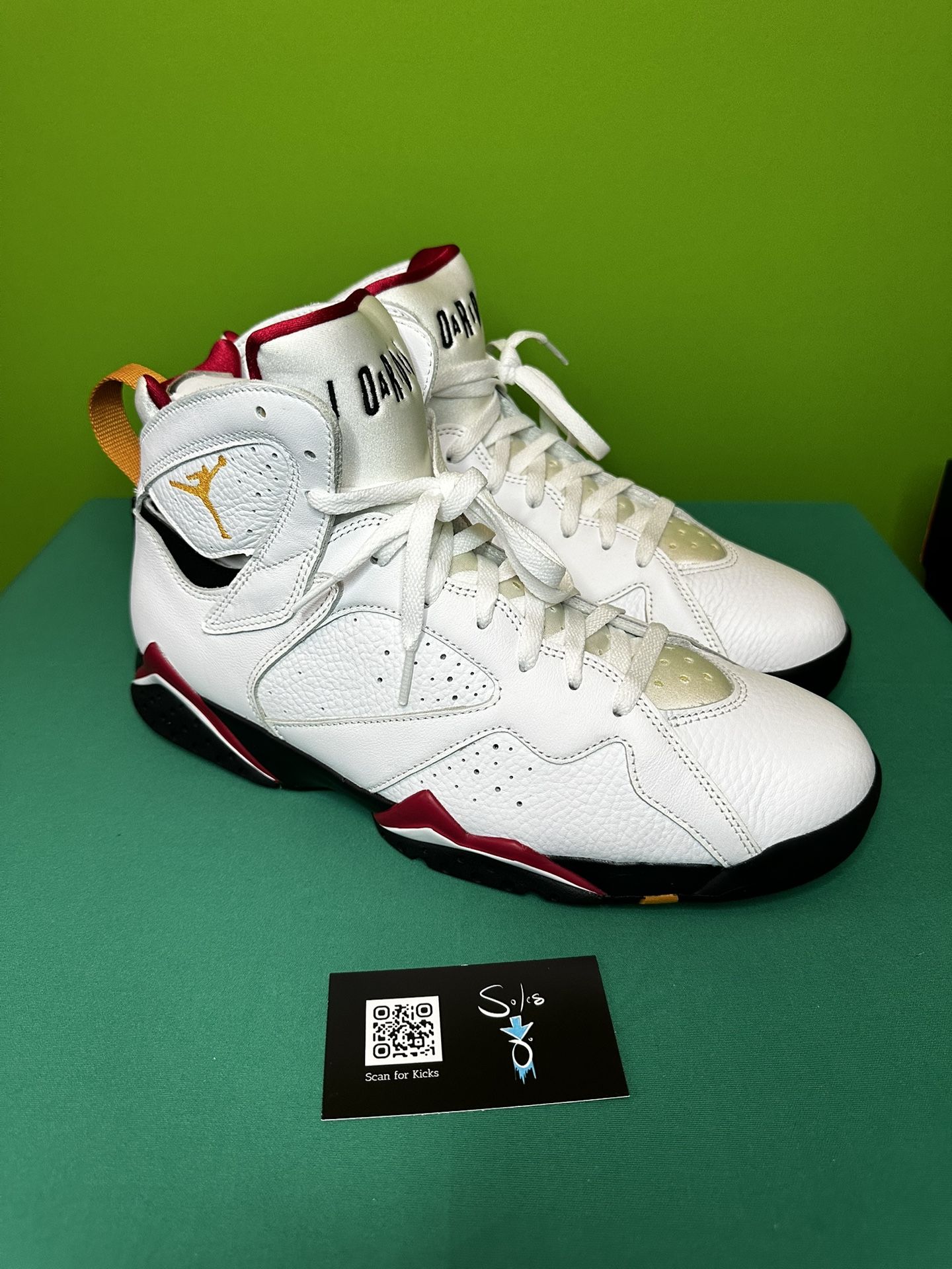 Air Jordan 7 “CARDINAL” VNDS Size 12 No Box PERFECT CONDITION