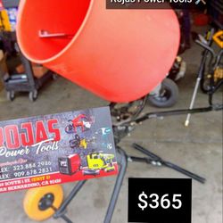 KUSHLAN 3.5CU FT 1/2HP 120VOLT MOTOR DIRECT DRIVE CEMENT MIXER 