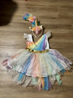Halloween Unicorn Toddler Dress