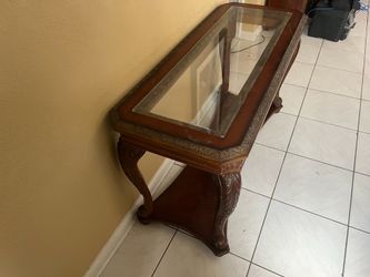 Wood/Glass Table