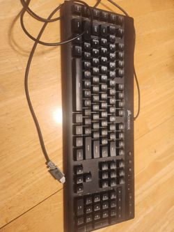 Corsair mechanical gaming keyboard