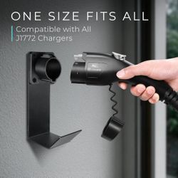 Lectron EV Charger Nozzle And J Hook For All J1772 Evs