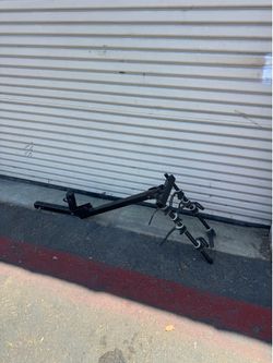Thule hitch bike rack.