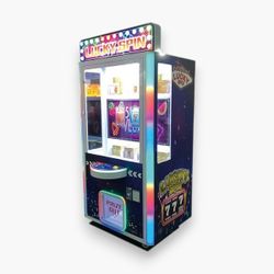 Lucky Spin - Prize Redemption Game Machine – Coin Operated
Condition: Very Good – Almost New (Refurbished)