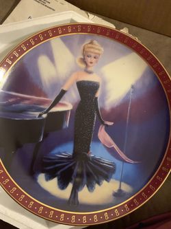 High Fashion Barbie collectible plate