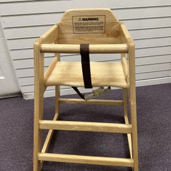 Wood High Chair