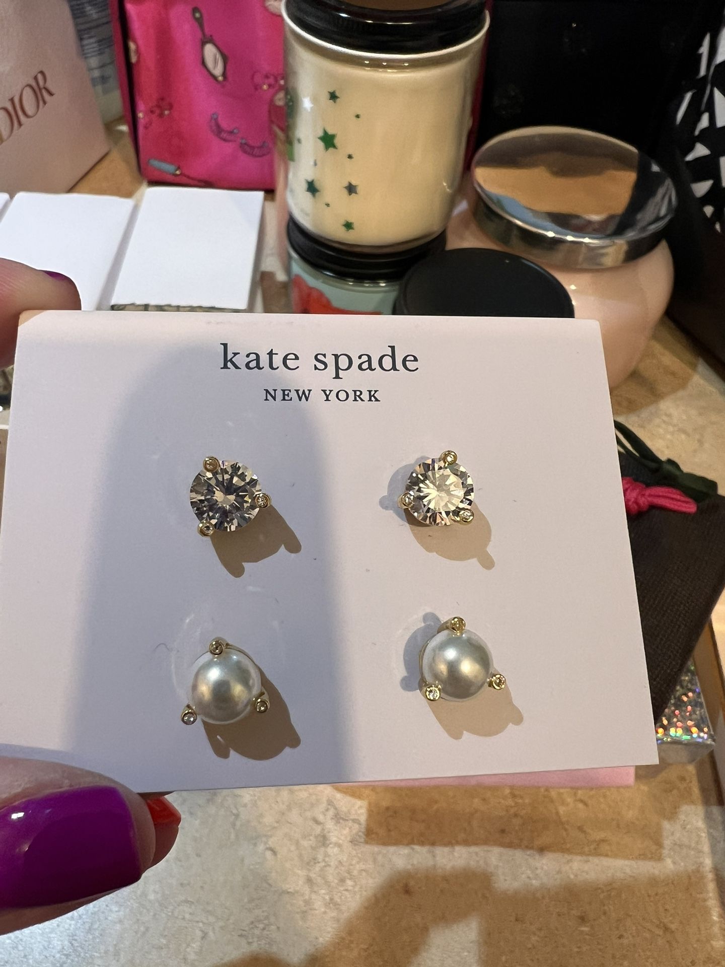 Kate Spade Stud Earring Set