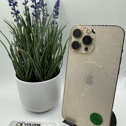 Apple iPhone 13 Pro Max 256gb Gold Sim Unlocked Battery 76%