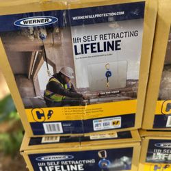 11 FT. SELF RETRACTING LIFELINE  NEW  