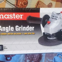 Drill Master 69645 4 1/2" Angle Grinder