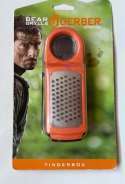Gerber Bear Grylls Tinderbox Survival Fire Starter Kit NIP