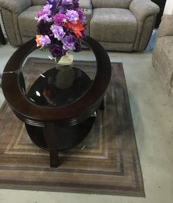 Set of coffe table and 2 end tables