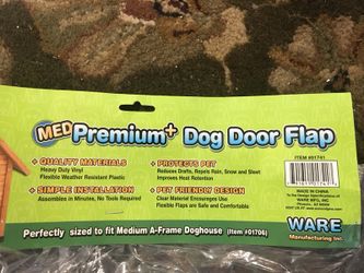 Dog door flap