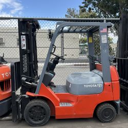 We Have All models Of TOYOTA FORKLIFT! 