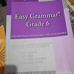 Easy Grammar Grade 6 Homeschool Curriculum 