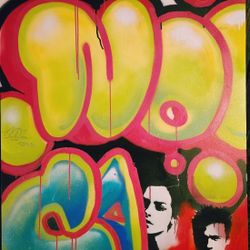 Original Canvas Paintings - Graffiti, Pop, Art - Spray Paint LARGE CANVASES