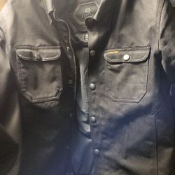 REAX FAIRMOUNT RIDING BLACK SHIRT MEDIUM