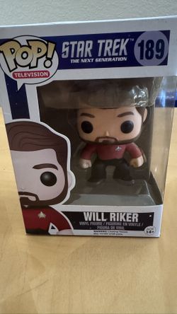 STAR TREK: THE NEXT GENERATION* POP! WILL RIKER VINYL FIGURE – COMMAND YOUR COLLECTION! 🚀